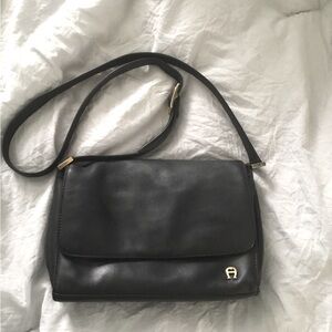Aigner Navy blue shoulder bag